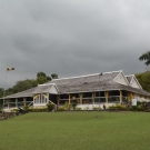 Seville Heritage Park has partnered with the University of the West Indies and the Living Oceans Foundation to provide mangrove education to area high school students. This photo is of the great house at Seville Heritage Park, which serves as a museum. The Seville property consists of 300 acres of property that allows visitors to explore Jamaica's history and culture.