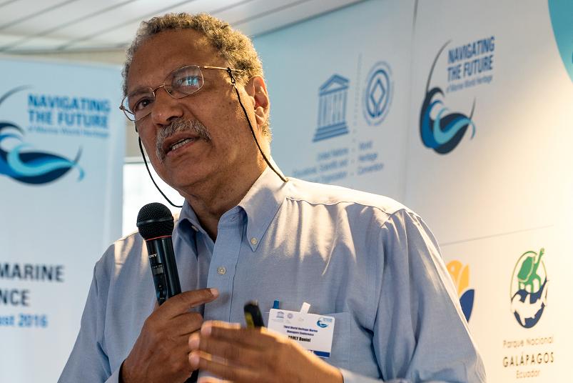 Dr. Daniel Pauly from the University of British Columbia. (© Daniel Correia/UNESCO)