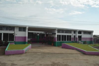 Entrance of William Knibb Memorial High School Entrance of William Knibb Memorial High School