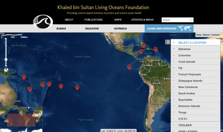 Explore all the reefs mapped on the Global Reef Expedition on our World Reef Map.